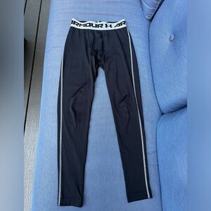 Under Armour Men Legging Pant -Size M - Heat Gear Compression Football Fitted